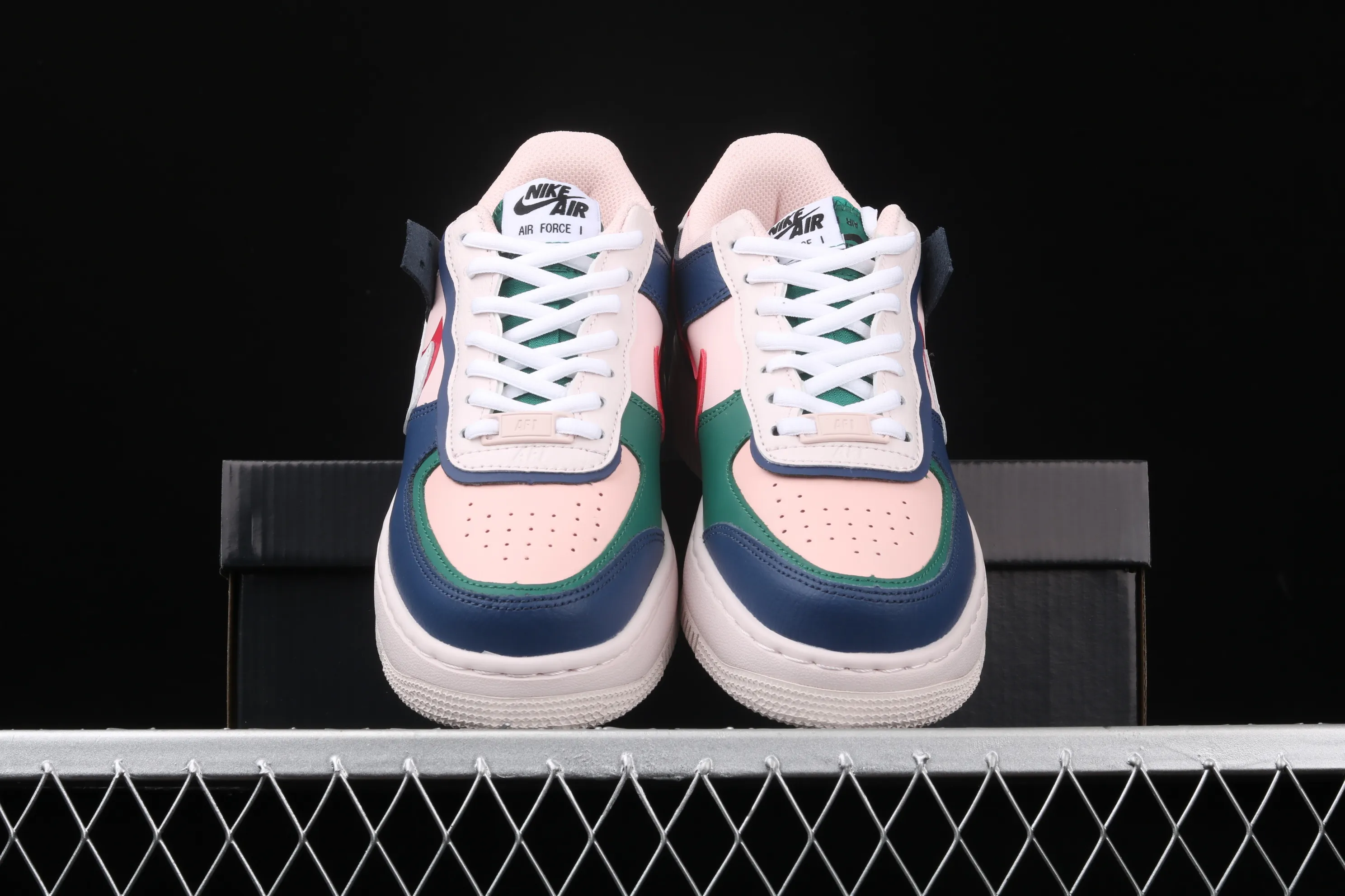 All Categories Nk Air Force 1 Air Force Series Nk Air Force 1 Shadow Air Force Lightweight Increased Corporate Level Nk Air Force 1 Shadow Air Force 1 Blue Pink Green Lightweight Increased Low Top Versatile Sneakers CI0919-400